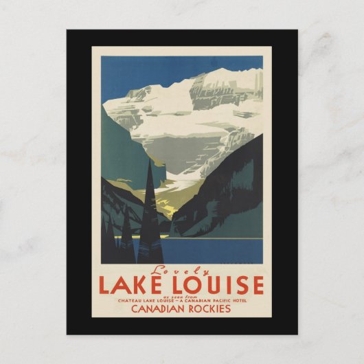 Lovely Lake Louise Briefkaart (Voorkant)