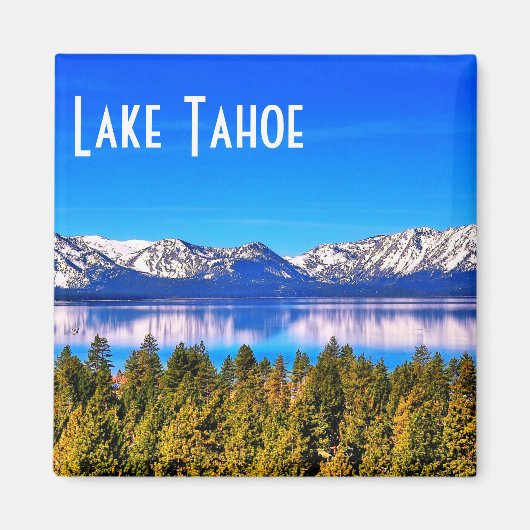 Lovely Lake Tahoe Magnet (Voorkant)