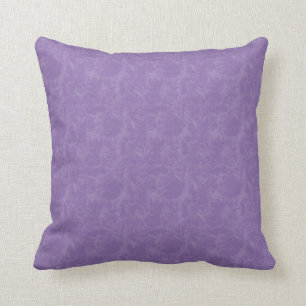 Lovely Lavender en Paarse Damask Kussen