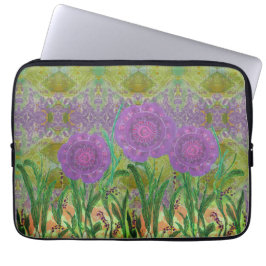 Lovely Lavender Flowers Laptop Sleeve