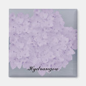 Lovely Lavender Hydrangea Magnet (Voorkant)