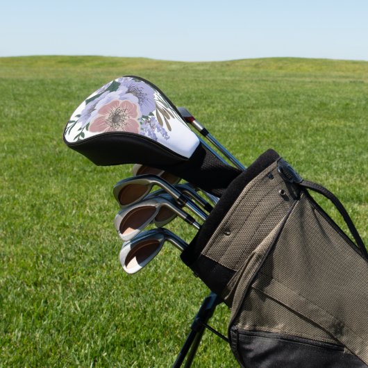 Lovely Lavender in Bouquet Golfheadcover (Insitu)