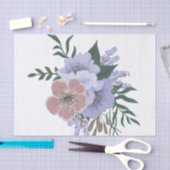 Lovely Lavender in Bouquet Tissuepapier (Craft)