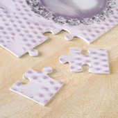 Lovely Lavender Lady  Lace Rozen Legpuzzel (Zijkant)