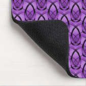 Lovely Lavender Mode Forward Mousepad Muismat (Hoek)