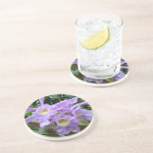 Lovely Lavender Orchids Zandsteen Onderzetter (Zijkant)