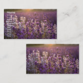 Lovely Lavender Visitekaartje (Voorkant / Achterkant)