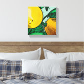 Lovely Lemons  Canvas Print (Insitu (Slaapkamer))