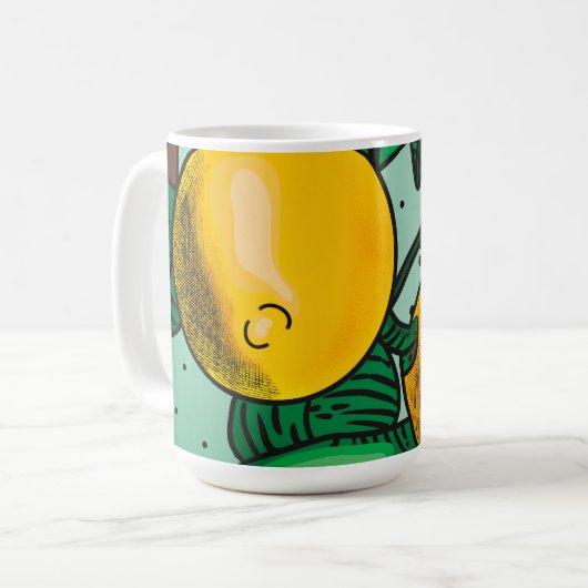 Lovely Lemons Coffee Mug Koffiemok (Voorkant links)
