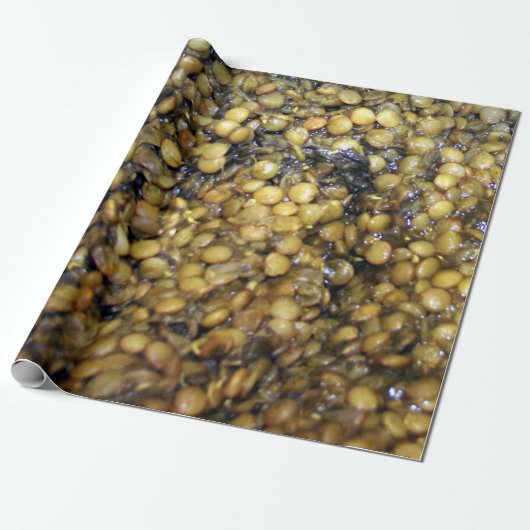 Lovely Lentils!  Wrapping Paper! Cadeaupapier (Uitgerold)