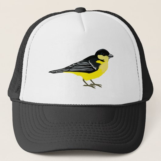 Lovely Lesser Goldfinch Trucker Pet (Voorkant)