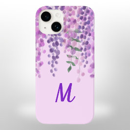 Lovely Light Paarse Waterverf Kijk naar Wisteria Case-Mate iPhone 14 Hoesje