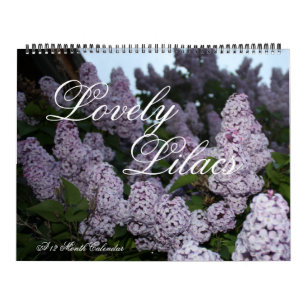 Lovely Lilacs 12-maandelijkse kalender