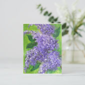 Lovely Lilacs Briefkaart (Staand voorkant)