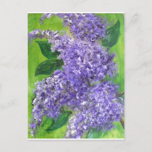 Lovely Lilacs Briefkaart (Voorkant)