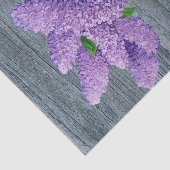 Lovely Lilacs in Rustic Mason Jar Tissuepapier (Detail)