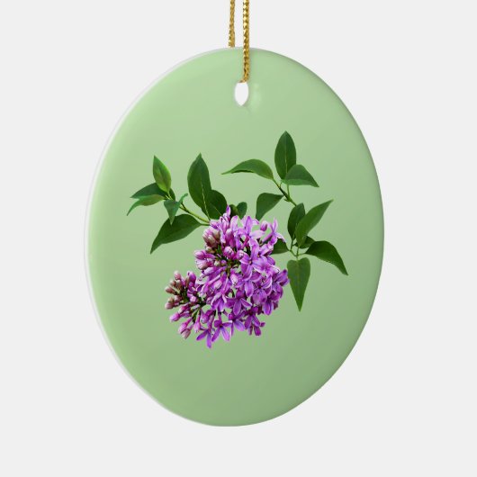 Lovely Lilacs Keramisch Ornament (Rechts)