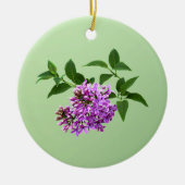 Lovely Lilacs Keramisch Ornament (Voorkant)