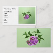 Lovely Lilacs Visitekaartje (Voorkant / Achterkant)