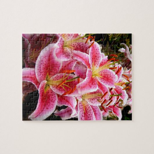 Lovely Lilies Legpuzzel (Horizontaal)