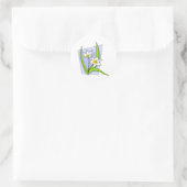 Lovely Lillies Ronde Sticker (Tas)