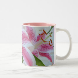 Lovely Lillies Tweekleurige Koffiemok