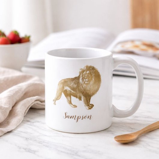 Lovely Lion Koffiemok