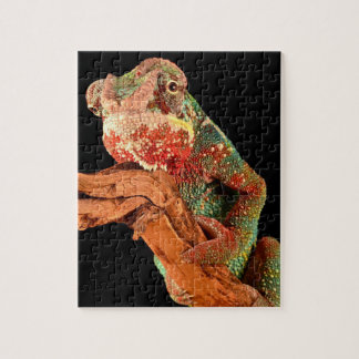 Lovely Lizard Chameleon Puzzle Legpuzzel