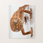 Lovely Lizard Glaring Gecko Foto Puzzle Legpuzzel (Verticaal)