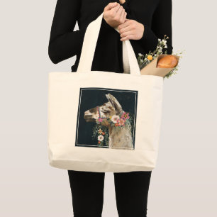 Lovely Llama Grote Tote Bag