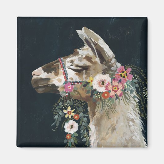 Lovely Llama Magneet (Voorkant)