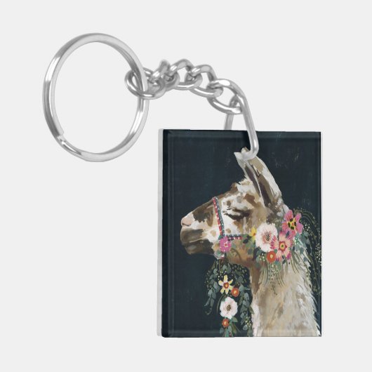 Lovely Llama Sleutelhanger (Voorkant Links)