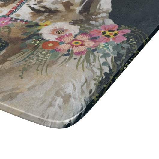 Lovely Llama Snijplank (Hoek)