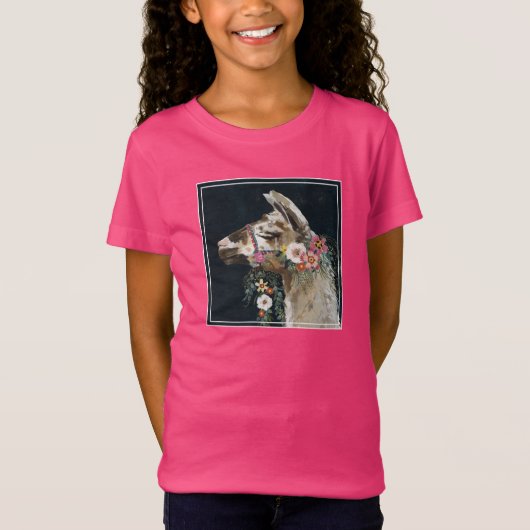 Lovely Llama T-shirt (Voorkant)