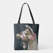 Lovely Llama Tote Bag (Achterkant)