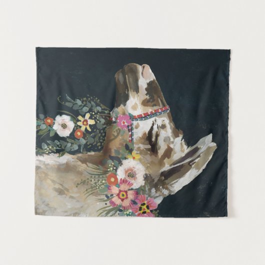 Lovely Llama Wandkleed (Voorkant (horizontaal))