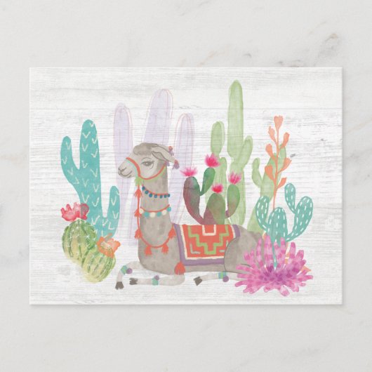 Lovely Llamas I Briefkaart (Voorkant)