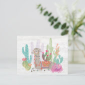 Lovely Llamas I Briefkaart (Staand voorkant)