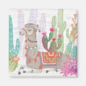 Lovely Llamas I Magneet (Voorkant)