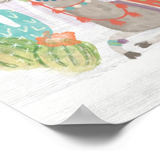 Lovely Llamas I Poster (Hoek)