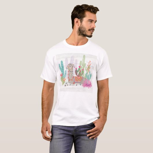 Lovely Llamas I T-shirt (Voorkant volledig)