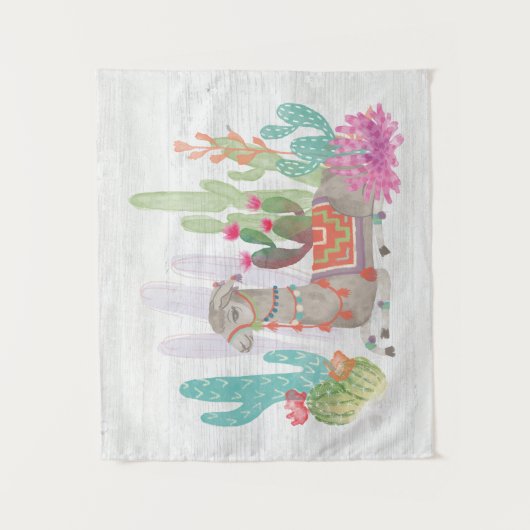 Lovely Llamas I Wandkleed (Voorkant)