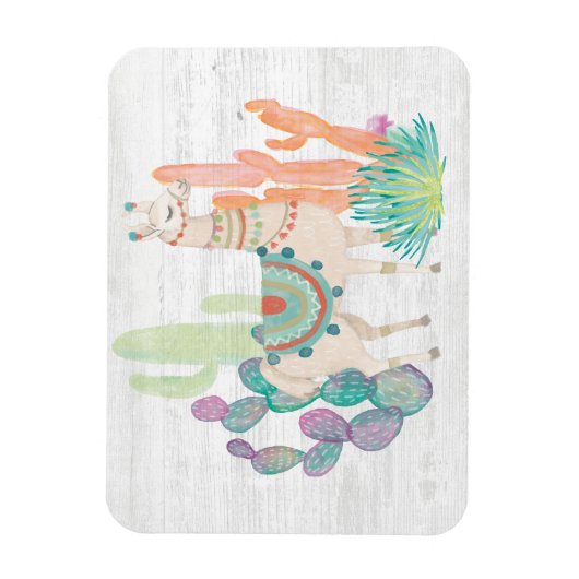 Lovely Llamas II Magneet (Verticaal)