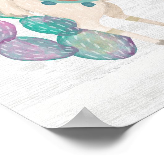 Lovely Llamas II Poster (Hoek)