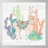 Lovely Llamas II Poster (Voorkant)
