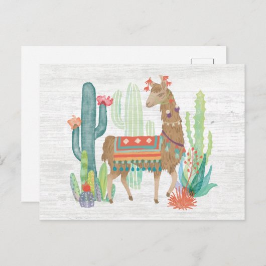 Lovely Llamas III Briefkaart (Voorkant / Achterkant)