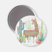 Lovely Llamas III Magneet (Voorkant / Achterkant)