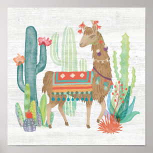 Lovely Llamas III Poster