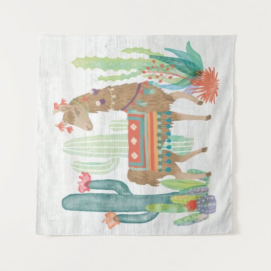 Lovely Llamas III Wandkleed (Voorkant)