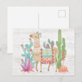 Lovely Llamas IV Briefkaart (Voorkant / Achterkant)